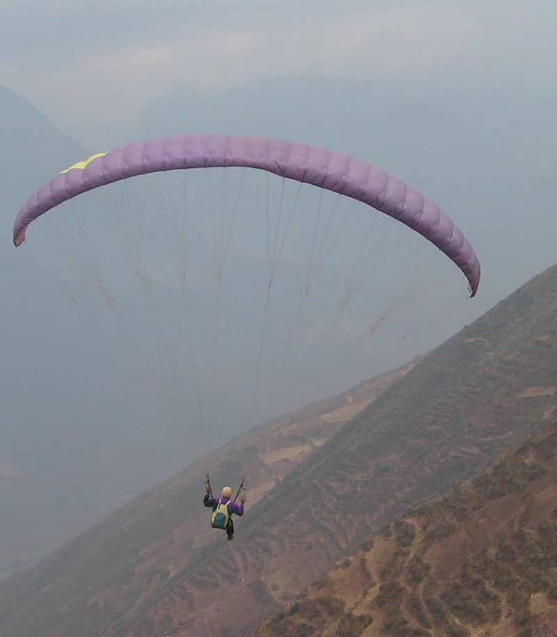 paragliding tour Cusco